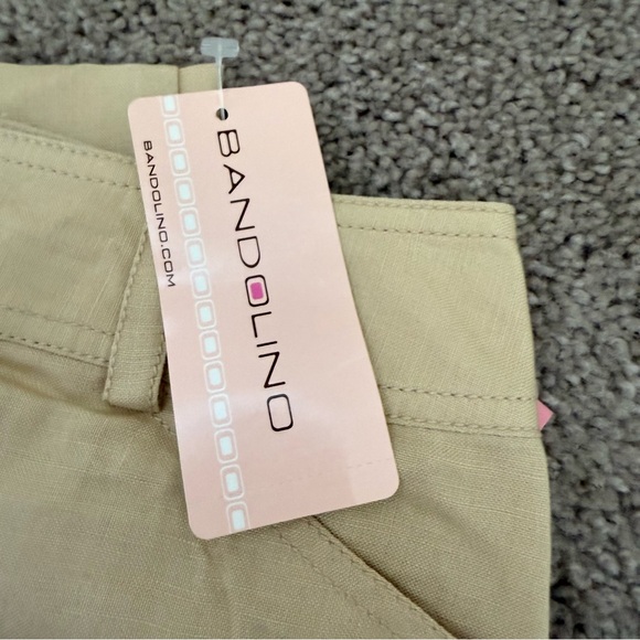 Bandolino duo pants 4 green and beige - Picture 8 of 15